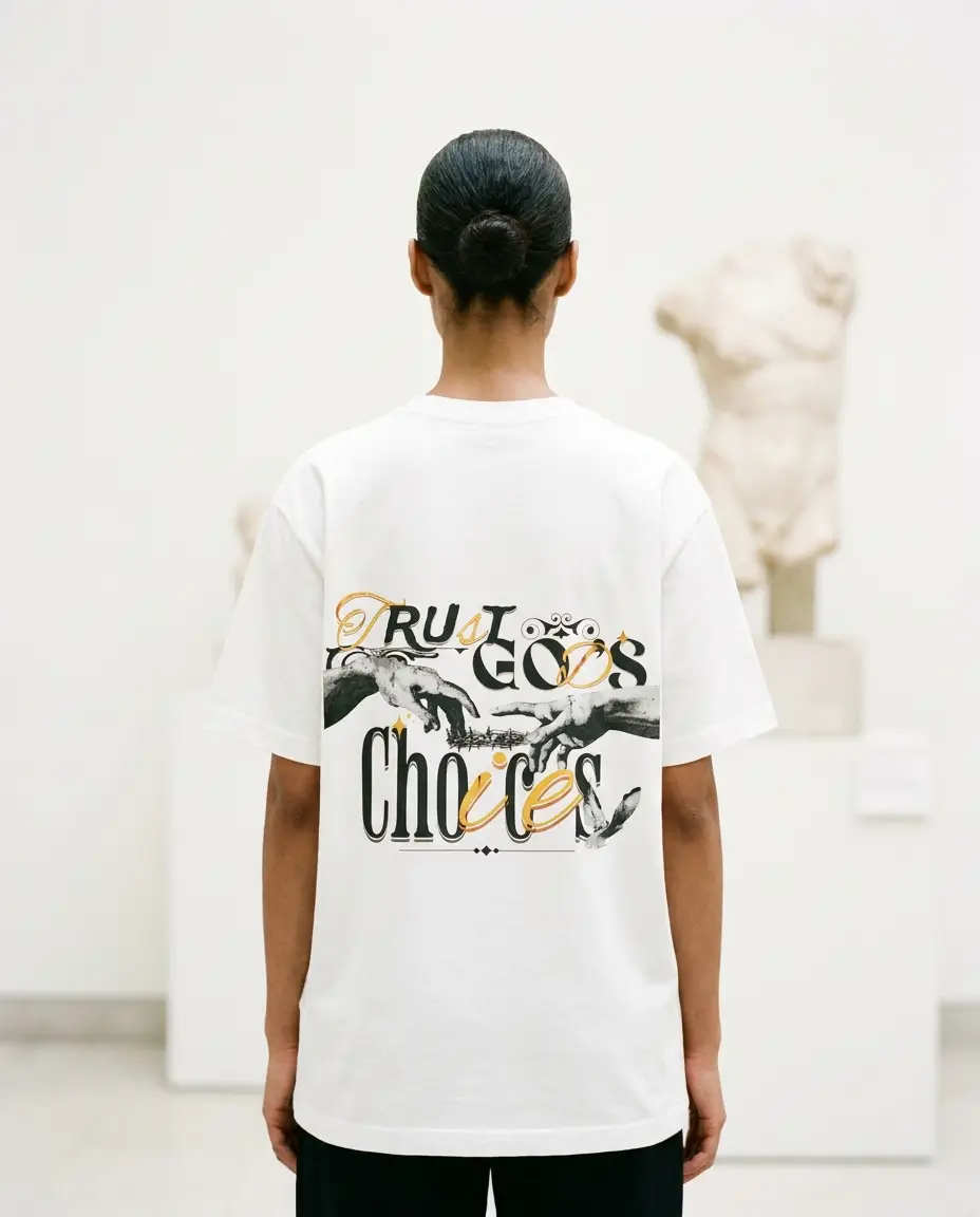 Creation Tee [White] worn